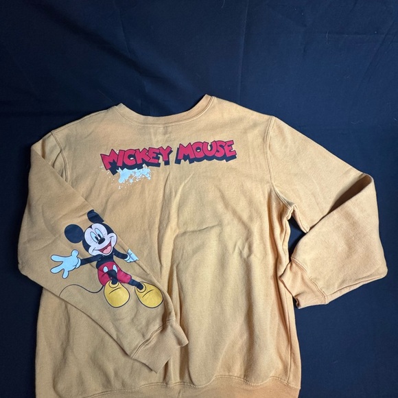 Disney Mickey Mouse Men's Sweater - Mustard - Picture 2 of 6